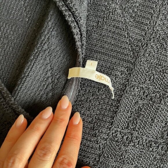 MAJE - Monbo Crochet One-Piece Swimsuit - Black - Picture 4 of 6